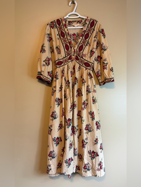 April Cornell Dresses & Skirts - Vintage 90’s April Cornell 100% Cotton Floral &Paisley Cottagecore Prairie Dress